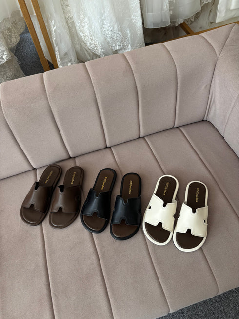 Summer Soft Sole Open Toe Sliders